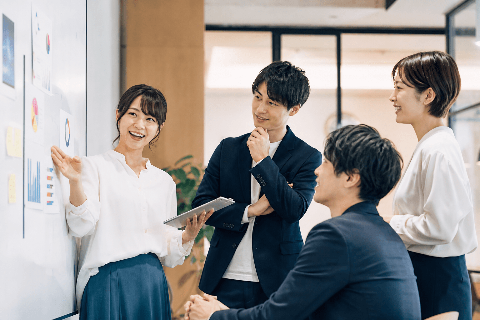 マーケティングの仕事風景