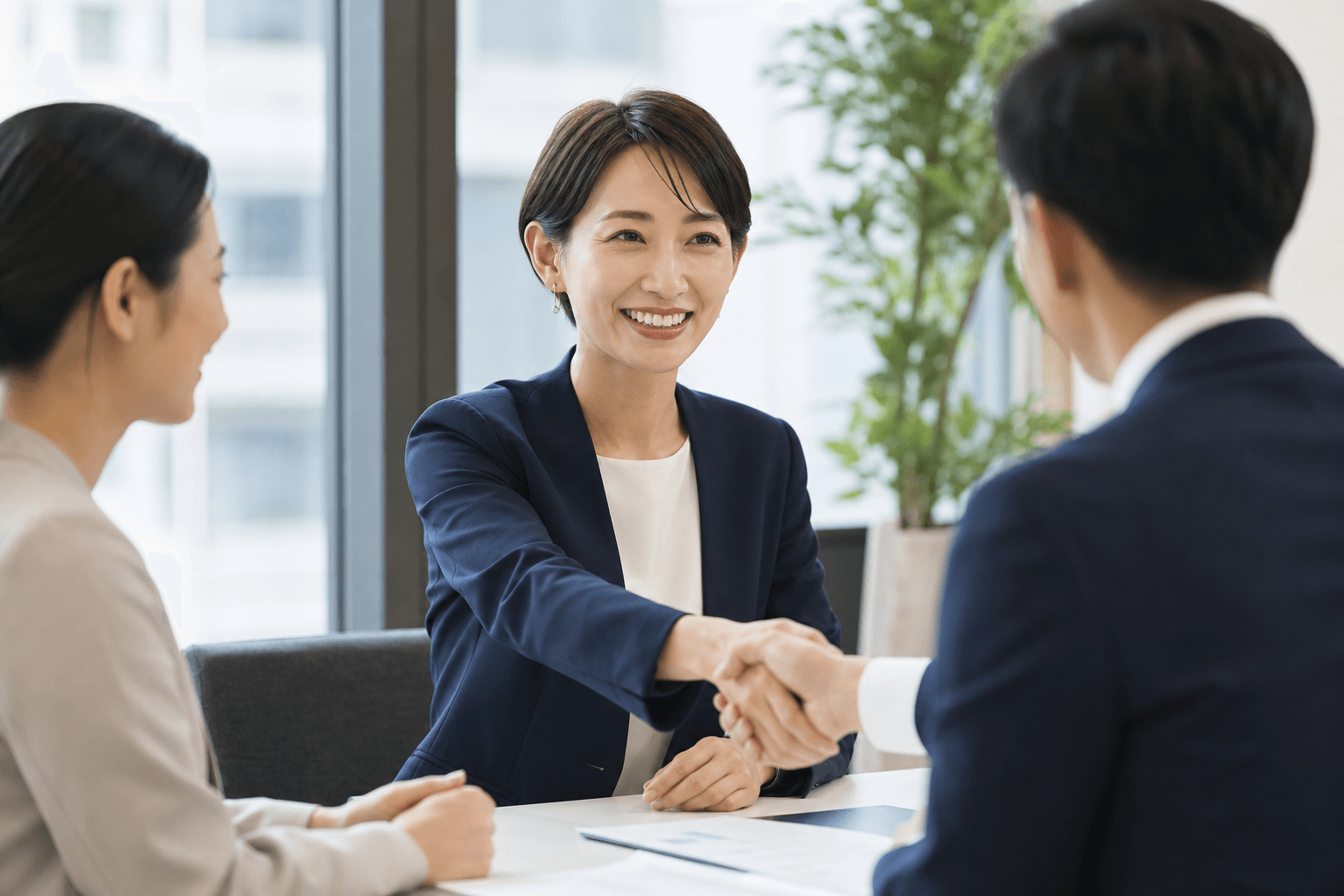 営業職の仕事風景